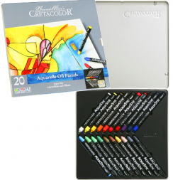 Пастель акварельная Cretacolor Aqua Stic водорастворимая набор 20 цветов в пенале