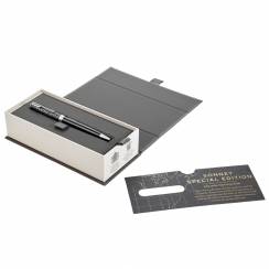 Ручка шариковая Parker Sonnet Special Edition Black CT 1 мм черные чернила, подарочная упаковка