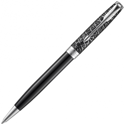 Ручка шариковая Parker Sonnet Special Edition Black CT 1 мм черные чернила, подарочная упаковка