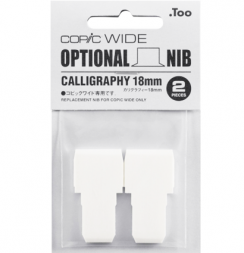 Набор перьев для маркеров Copic Wide Calligraphy широкие 18 мм 2 штуки