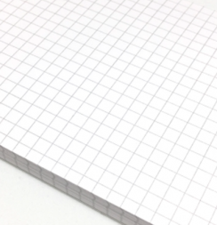Блокнот в клетку Rhodia Classic мягкая обложка черный А4 / 80 листов / 80 гм