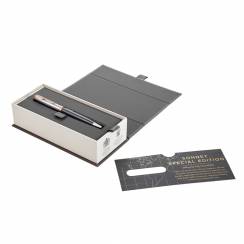 Ручка шариковая Parker Sonnet Special Edition Grey PGT 1 мм черные чернила, подарочная упаковка