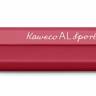 Ручка шариковая Kaweco AL Sport Deep Red 1 мм алюминий в футляре красная