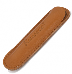 Чехол Kaweco LILIPUT для 2 ручек кожаный коричневый коньячный