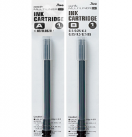 Чернила в картридже для Copic Multiliner SP сменные черные
