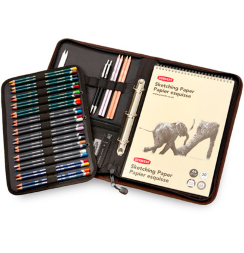 Derwent Carry All А4 Folio сумка для карандашей и скетчбуков бежевая