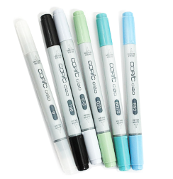 Набор маркеров COPIC CIAO 36 Sakura Set с кистью в кейсе