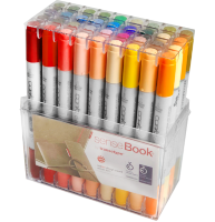 Набор маркеров COPIC CIAO 36 Sakura Set с кистью в кейсе