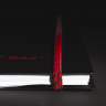 Блокнот Oxford Black'n'Red клетка спираль пластиковая обложка А4 / 70 листов