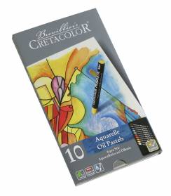 Пастель акварельная Cretacolor Aqua Stic водорастворимая набор 10 цветов в пенале