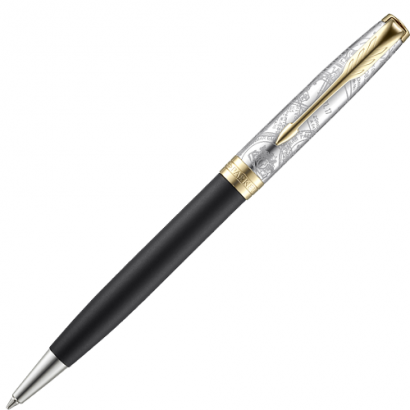 Ручка шариковая Parker Sonnet Special Edition MBlack GT 1 мм черные чернила, подарочная упаковка