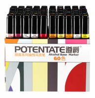Набор маркеров для скетчинга Potentate Box Set 60 (alcohol based)
