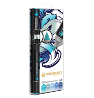Набор маркеров Chameleon Color Tones - Blue Tones 5 маркеров (голубые тона)