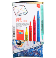 Набор капиллярных ручек Derwent Graphik Line Painter 5 цветов №1