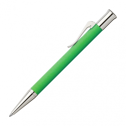 Ручка шариковая Graf Von Faber-Castell Guilloche Viper Green черные чернила, подарочная упаковка