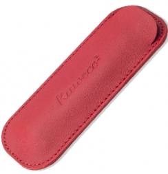 Чехол для ручек Kaweco ECO кожаный для 1 ручки Sport красный