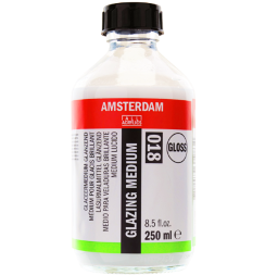 Гелевый медиум для акрила Amsterdam Glazing Medium Gloss 018 глянцевый лессировочный во флаконе 250 мл