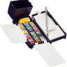 Акварель Cotman Winsor&Newton Field в карманном наборе 12 цветов, кисть и аксессуары купить в магазине Скетчинг Про