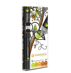 Набор маркеров Chameleon Color Tones - Earth Tones 5 маркеров (оттенки земли)