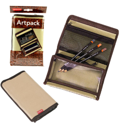 Пенал для карандашей и графических материалов Derwent Artpack на молнии