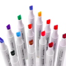 Finecolour Junior набор маркеров 24 цвета Базовый в фирменном пенале (вариант 1) файнколор джуниор купить в магазине маркеров Скетчинг ПРО с доставкой по РФ и СНГ