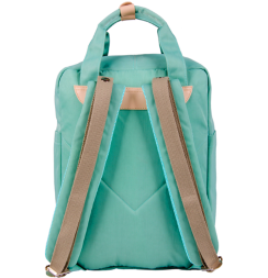 Рюкзак-сумка Berlingo Casual Fashion Tiffany мятно-бежевый с лямками и ручками