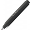 Ручка шариковая Kaweco AL Sport Black 1 мм алюминий в футляре черная