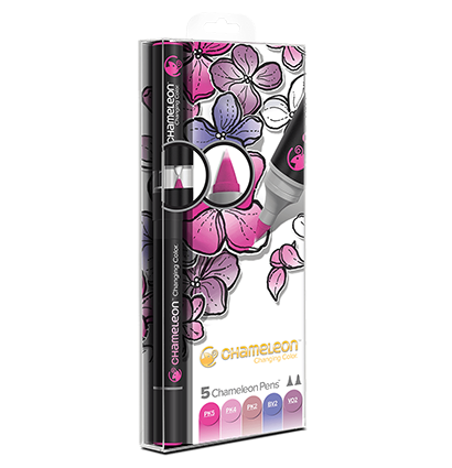 Набор маркеров Chameleon Color Tones - Floral Tones 5 маркеров (цветочные тона)