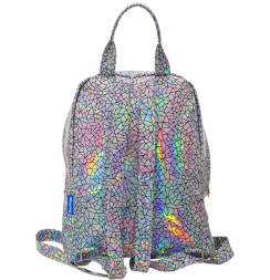 Рюкзак голографический блестящий Berlingo Glam Style Marshmallow с одним отделением