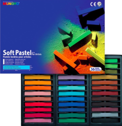 Пастель сухая Mungyo Artists Soft Pastel 36 цветов квадратная