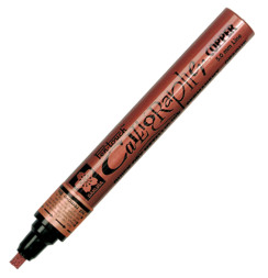 Маркер медный для каллиграфии Sakura Pen-Touch Calligrapher с архивными чернилами (для всех поверхностей)