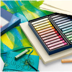 Пастель мягкая сухая Faber-Castell Soft Pastels художественная 12 цветов в картонной упаковке