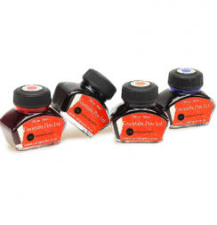 Набор чернил Manuscript Fountain Pen 4 цвета в флаконах 30 мл