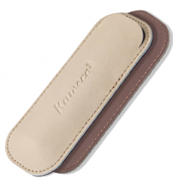 Чехол для ручек Kaweco ECO кожаный для 2 ручек Sport кремовый