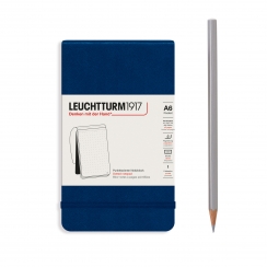 Блокнот Leuchtturm «Reporter Notepad Pocket» A6 в точку темно-синий 188 стр.