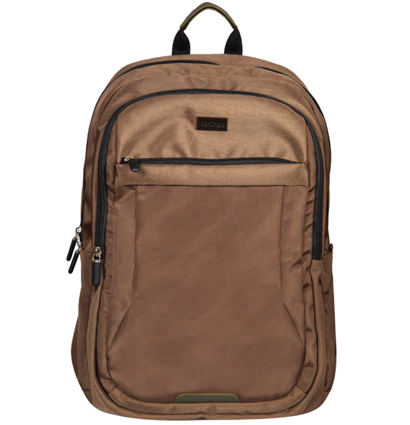 Рюкзак Berlingo Casual City Style коричневый с лямками и ручками