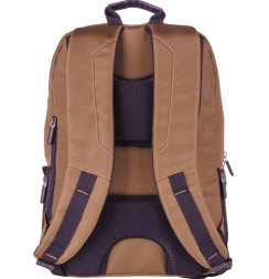 Рюкзак Berlingo Casual City Style коричневый с лямками и ручками