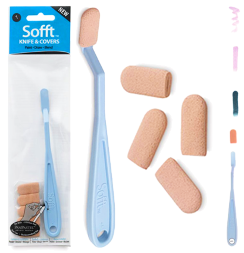 Мастихин для пастели с закругленной насадкой №1 PanPastel Knife с набором насадок