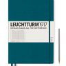 Записная книжка Leuchtturm «Master Slim» A4+ в линейку тихоокеанский зеленый 123 стр.