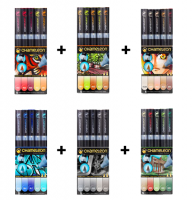 6 наборов Chameleon Color Tones (30 маркеров)