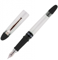 Ручка перьевая Manuscript Clarity Handwriting Nib черная и 2 черных картриджа