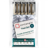 Набор ручек Zentangle Tool Set Sakura Pigma Micron черные 6 штук  купить в магазине Скетчинг Про с доставкой по всему миру