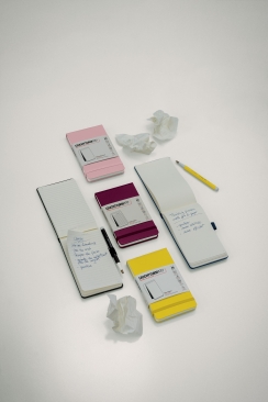 Блокнот Leuchtturm «Reporter Notepad Pocket» A6 в линейку черный 188 стр.