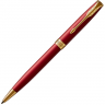 Ручка шариковая Parker Sonnet Red GT 1 мм черные чернила, подарочная упаковка купить в магазине Скетчинг Про