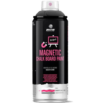 Магнитная краска MTN PRO Chalk BOARD Magnetic черная 400 мл