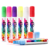 Меловые маркеры Fat&Skinny набор 8 штук перо 10 мм