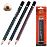 Набор ультрамягких толстых карандашей для скетчинга Koh-i-noor Hardtmuth трехгранных купить в художественном магазине для рисования Проскетчинг с доставкой по РФ и СНГ
