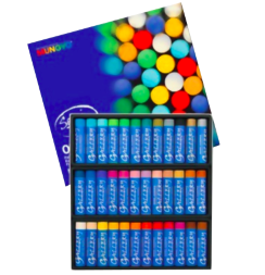 Масляная пастель Mungyo Semi Jumbo Oil Pastel 36 цветов для начинающих