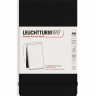 Блокнот Leuchtturm «Reporter Notepad Pocket» A6 в точку черный 188 стр.