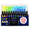 Купить набор профессиональных маркеров для скетчинга и дизайна Chartpak AD Markers 12 Basic основные цвета в пластиковой упаковке в интернет-магазине товаров для скетчинга ПРОСКЕТЧИНГ